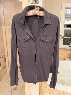 Calvin Klein Jeans brand Button Down Shirt - SUPER COMFY - blue - size Medium -